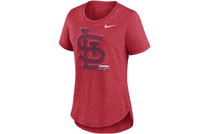 Nike Nike T Shirt Women's Red Mixed Color