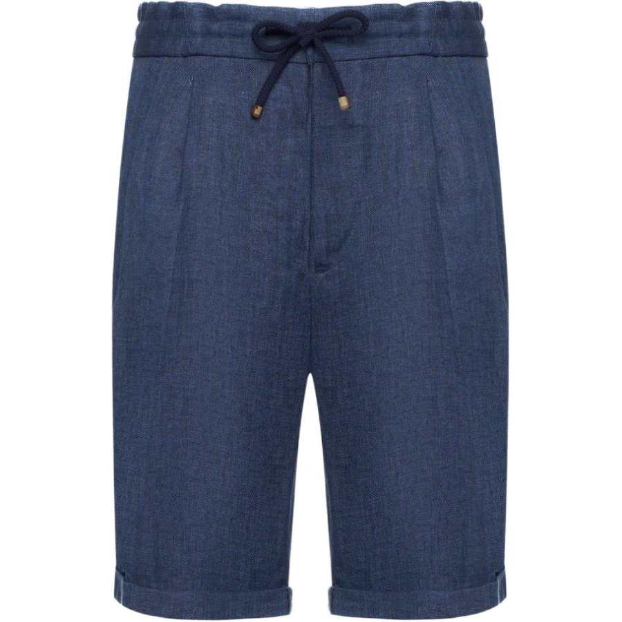 Brunello Cucinelli Casual Shorts Men's Blue