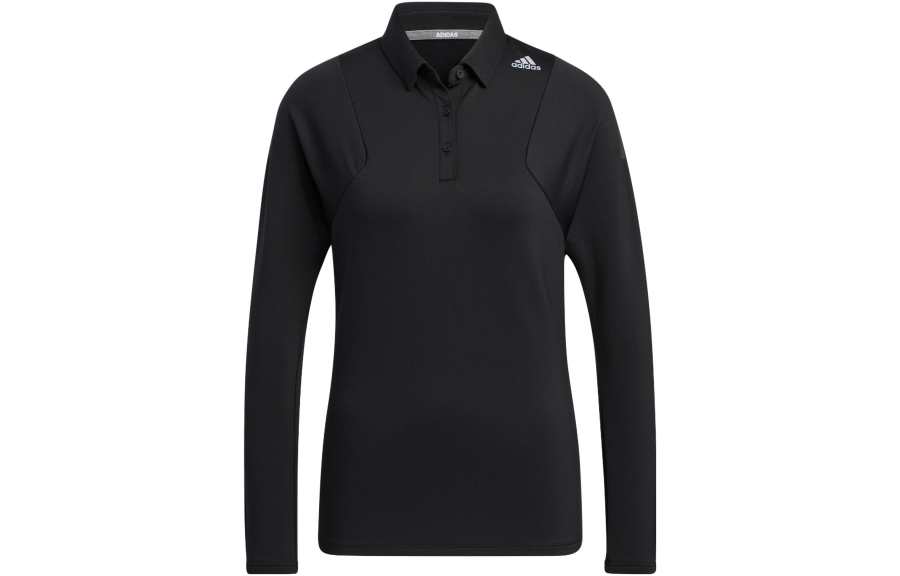 Adidas Adidas Polo Shirts Women's Black Polo Collar Moderate Other