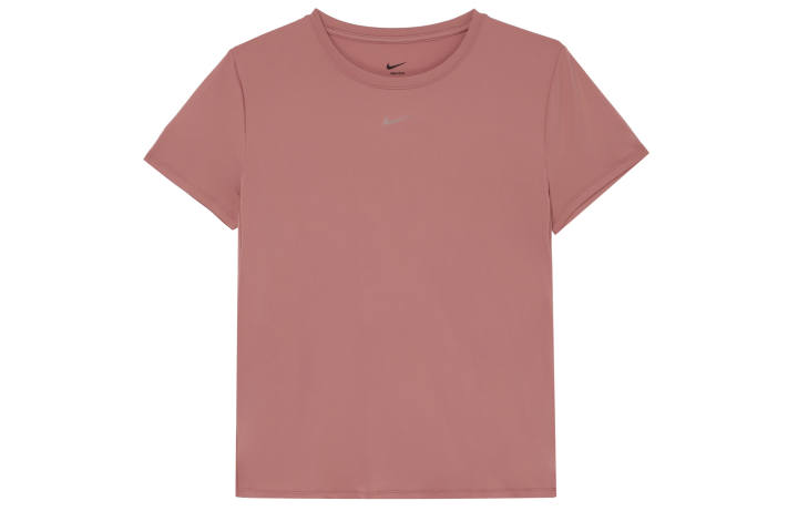 Nike Nike T Shirts Women's Pink Crew Neck Moderate