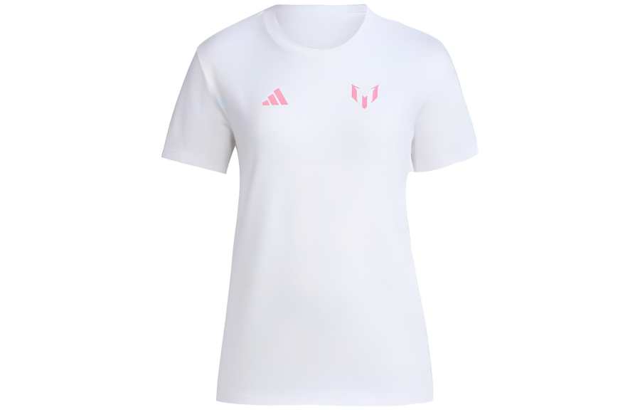 Adidas Adidas T Shirts Women's White Crew Neck Moderate Straight Fit
