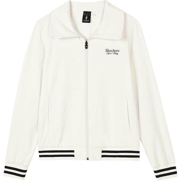 Skechers Sports Life Collection Jacket Women's Marshmallow White