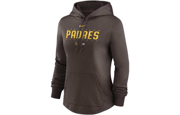 Nike Nike San Diego Padres Lockup Men's Nike Mlb Full-Zip Hoodie
