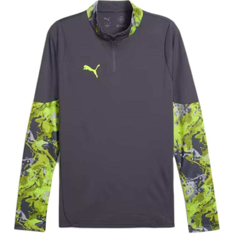 PUMA IndividualCUPDRYCELL T Shirt Men's Galaxy Gray