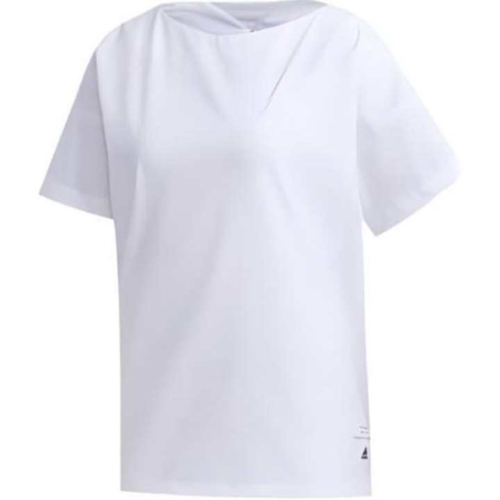 Adidas Adidas T Shirts Women's White Crew Neck Moderate