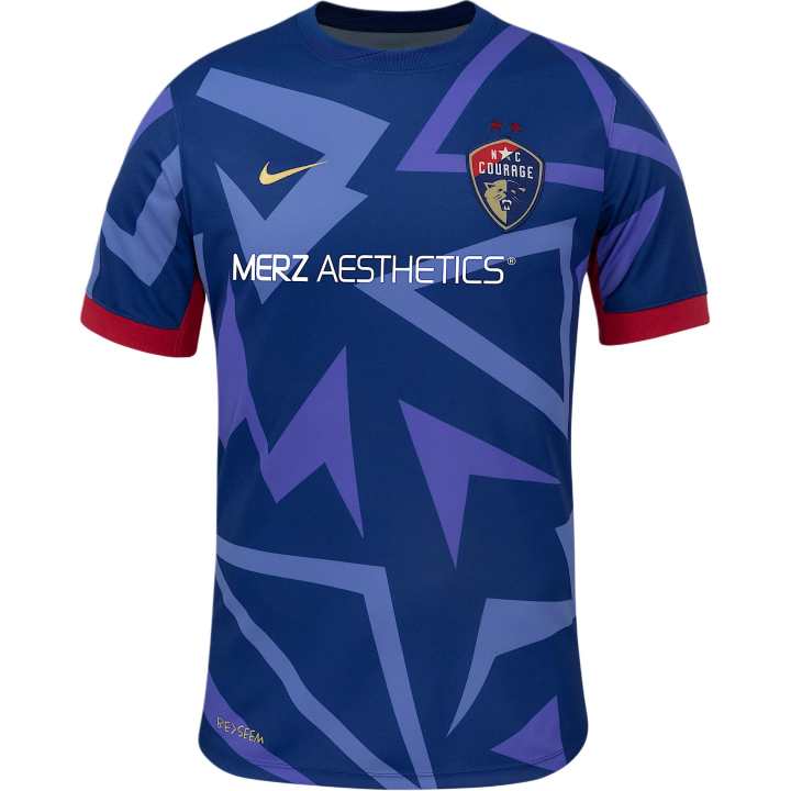 Nike Nike North Carolina Courage 2025 Stadium Home Men's Nike Dri-FIT Nwsl Replica Jersey