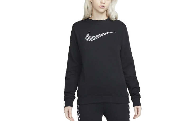 Nike Nike Sweatshirts Women's Black Crew Neck Moderate Regular