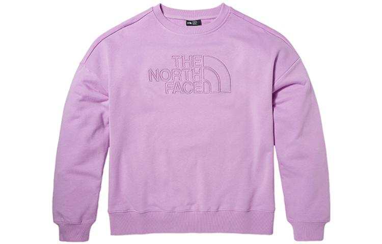 THE NORTH FACE Sweatshirts Women's Purple Crew Neck Moderate Regular