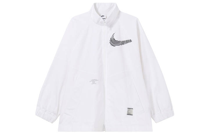 Nike Nike Jackets Women's White Stand Collar Moderate Soft Shell