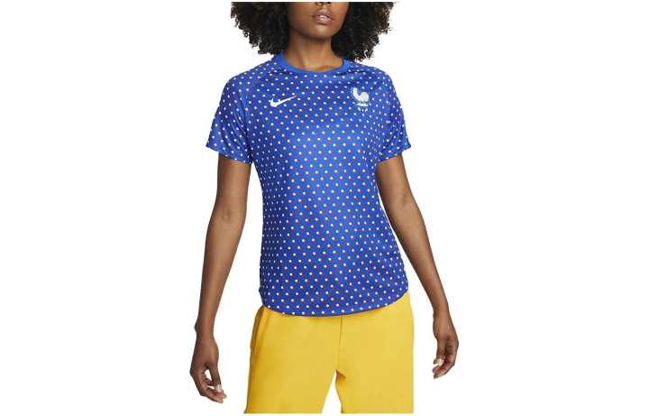 Nike Nike T Shirts Women's Blue Crew Neck Moderate Other