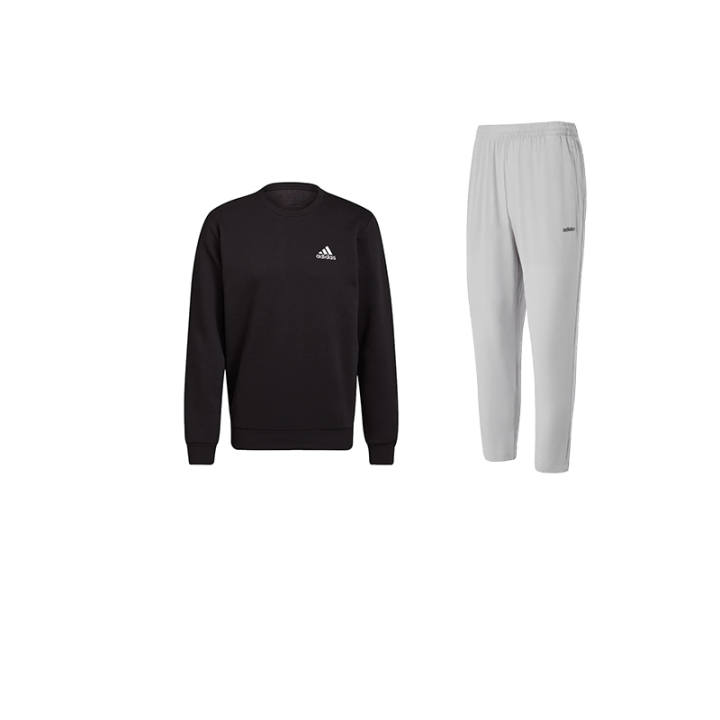 Adidas Adidas Sweatshirt Sets Men's Crew Neck Moderate