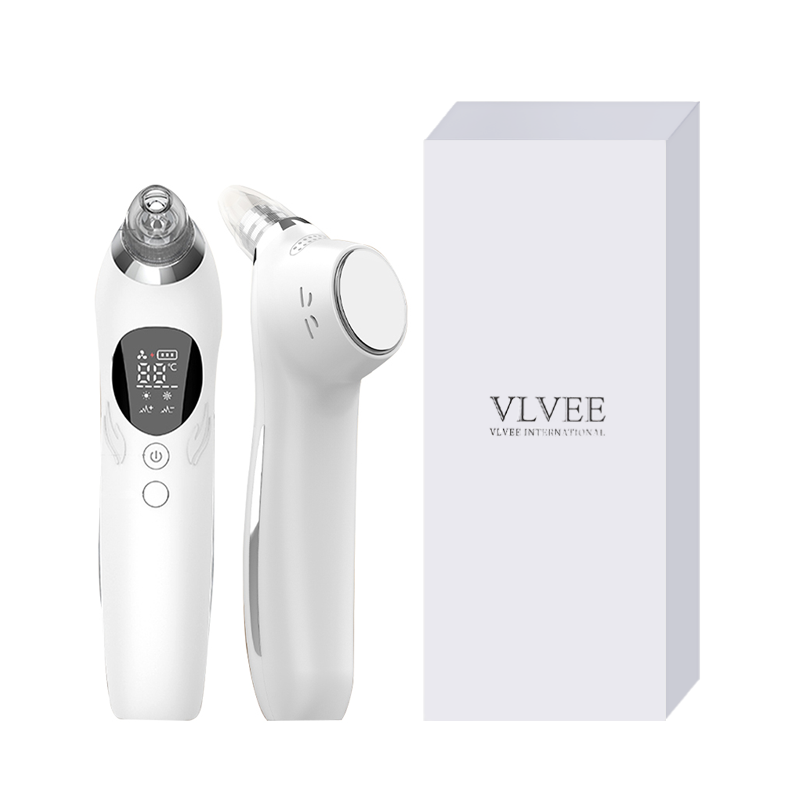 VLVEE Cold Hot Multifunction Cleanser Blackhead Removers Face Cleaning, Thermal Therapy Beauty Device
