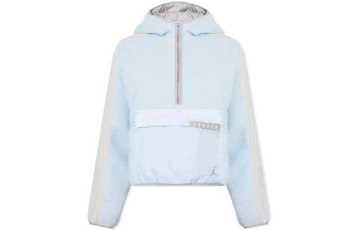 Jordan Jordan Sweatshirts Women's Blue Hooded Thickened Regular