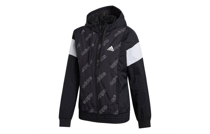 Adidas Adidas Jackets Women's Black Hooded Moderate Other
