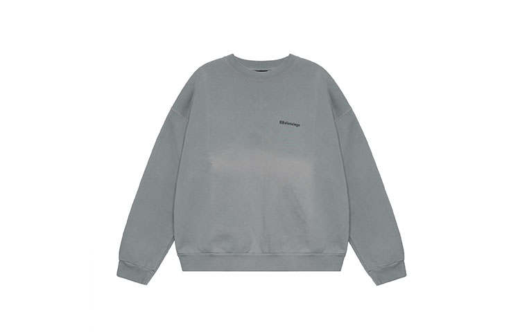 Balenciaga Sweatshirt Regular Fit Women's Gray