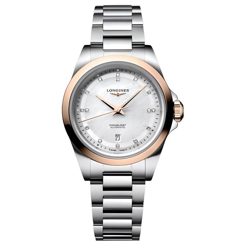 LONGINES Kangcai Joy Collection Automatic Mechanical Movement Women's Watch 30mm White Dial