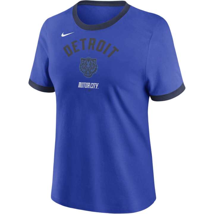 Nike Nike x MLB T Shirt Women's Blue Detroit Tigers
