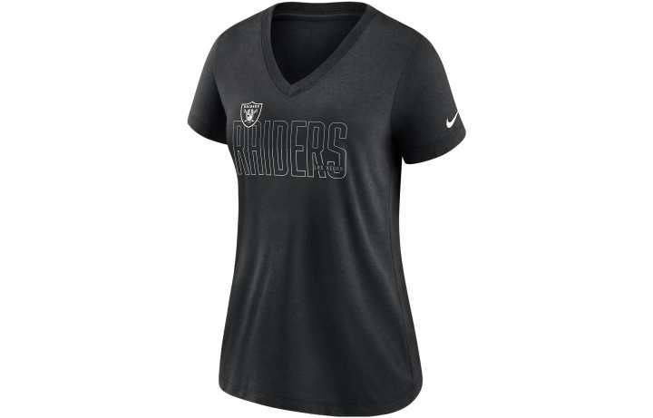 Nike Nike T Shirts Women's Black V Neck Moderate Other