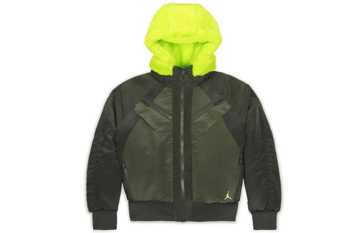 Jordan Jordan Women's Reversible Bomber Jackets Women's Hooded Moderate Other
