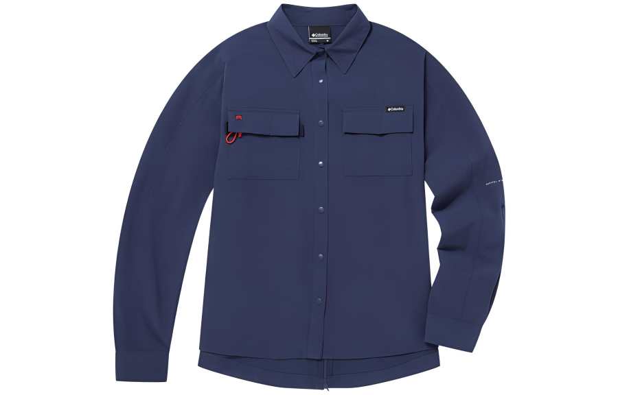 Columbia Shirt Women's Navy Blue