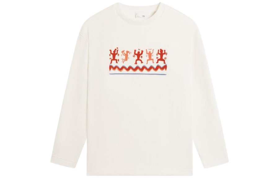 Li-Ning Li Ning Sports Trendy Collection Sweatshirt Women's Ecru