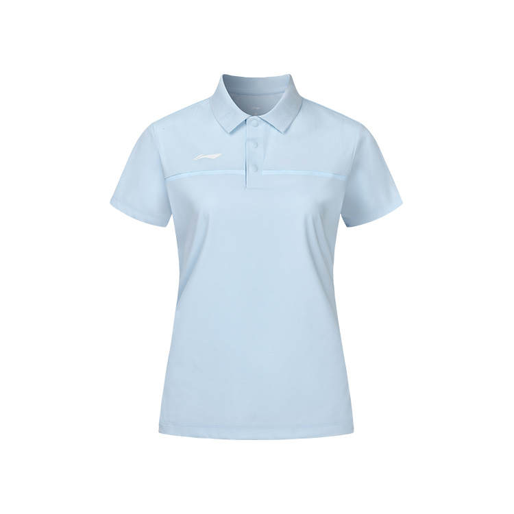 Li-Ning Li Ning Polo Shirt Women's Sky Blue