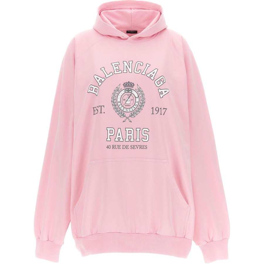 Balenciaga Hoodie 'Faded Pink'