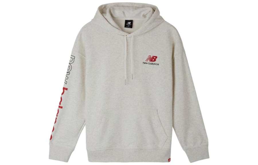 New Balance New Balance Sweatshirts Women's Beige Hooded Moderate Regular