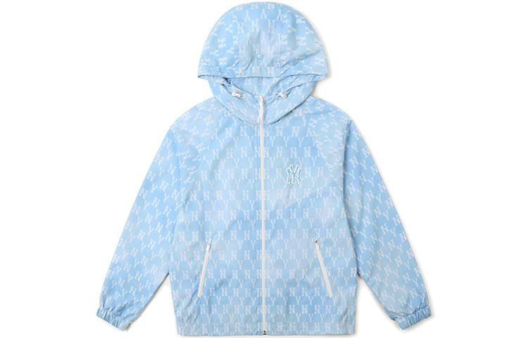 MLB MLB Old Flower Jackets Women's Blue Hooded Moderate