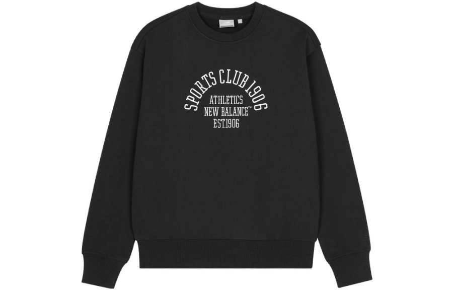 New Balance New Balance Sweatshirts Women's Black Crew Neck Moderate Regular