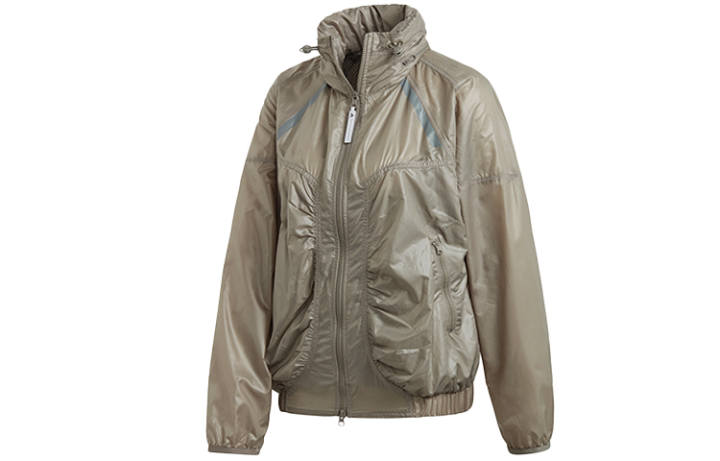 Adidas Adidas Jackets Women's Khaki Hooded Moderate Other