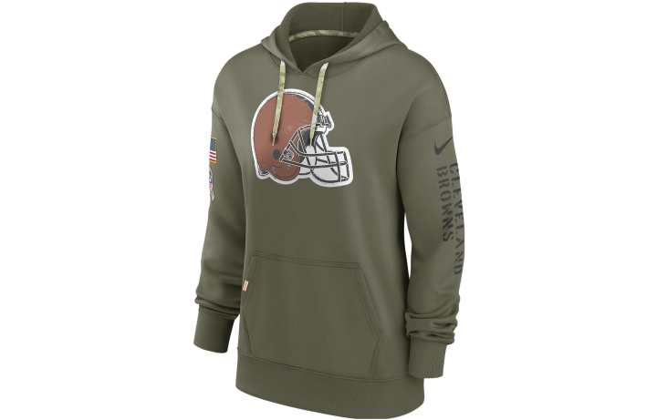 Nike Nike Sweatshirts Women's Olive Green Hooded Moderate Other