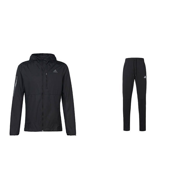 Adidas Adidas OWN THE RUN JKT Casual Sportswear Unisex Black