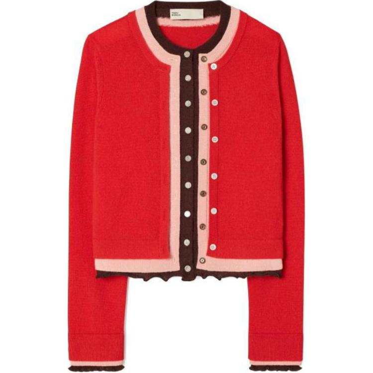 TORY BURCH 【Previous Season】button-up cashmere cardigan