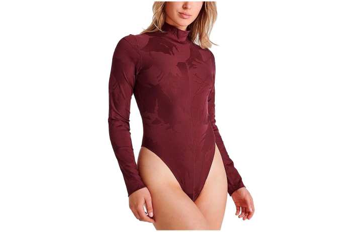 Nike Nike Bodysuits Women's Red Turtleneck
