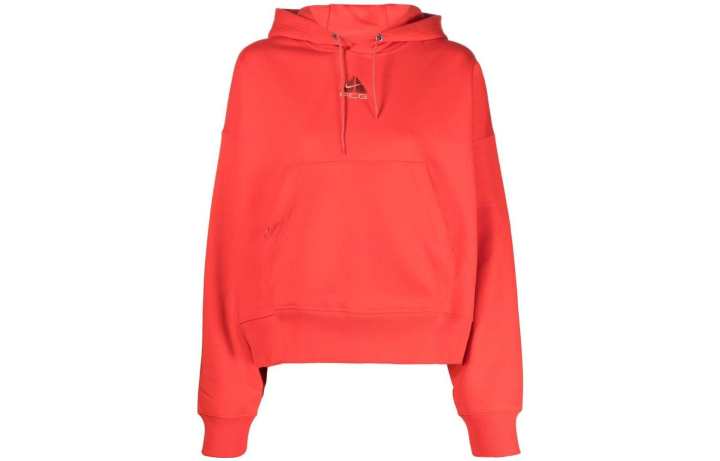 Nike Nike Sweatshirts Women's Red Hooded Moderate Regular