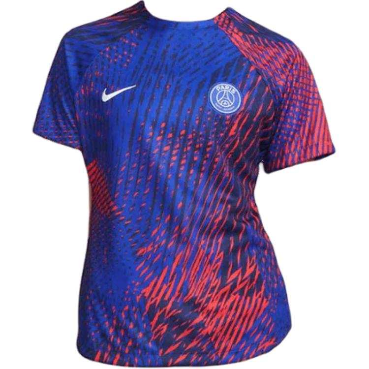 Nike Nike T Shirts Women's Blue Crew Neck Moderate Straight Fit
