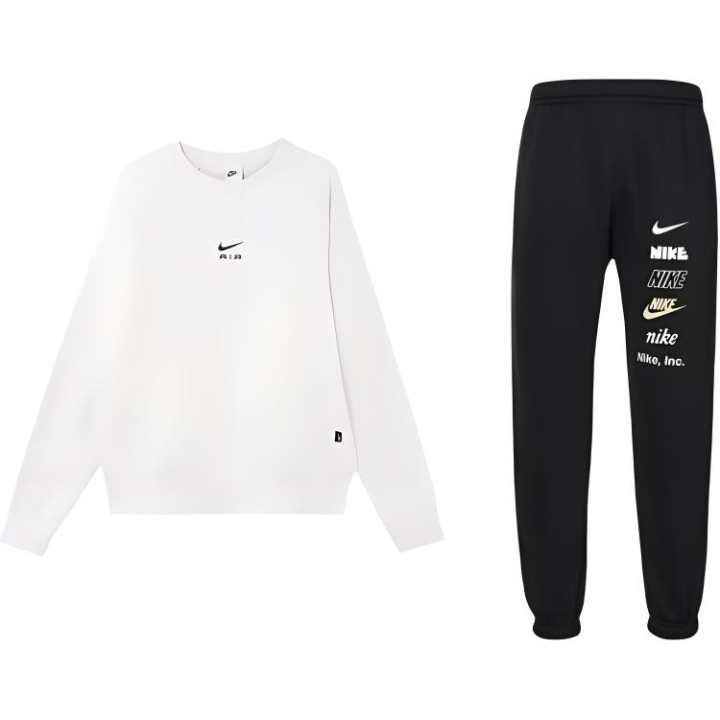 Nike Nike Air Sweatshirt Sets Unisex Crew Neck Moderate