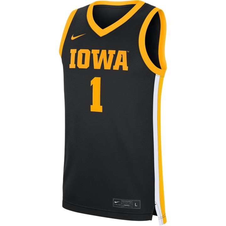 Nike Nike Iowa Hawkeyes Replica Men's Nike College Basketball Jersey