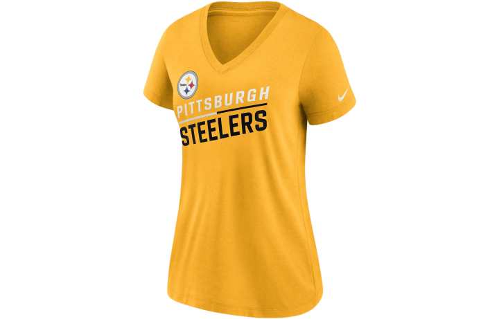Nike Nike T Shirts Women's Gold V Neck Moderate Other