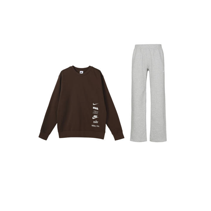 Nike Nike Sweatshirt Sets Men's Crew Neck Thickened