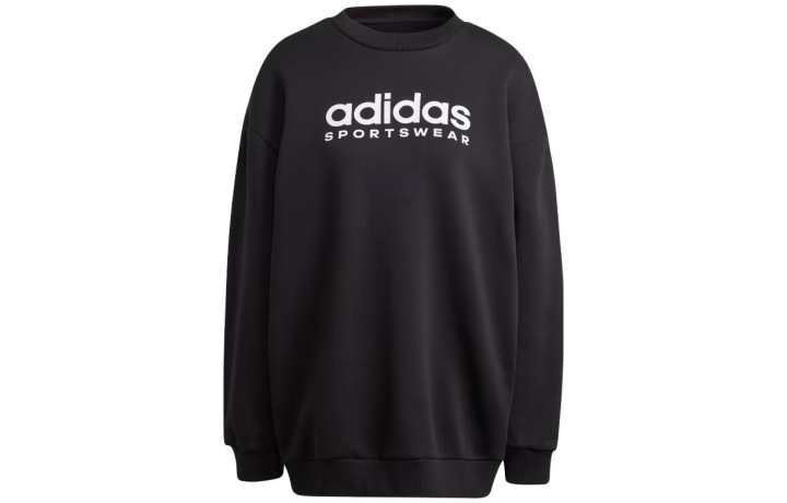 Adidas Adidas Sweatshirts Women's Black Crew Neck Moderate Regular