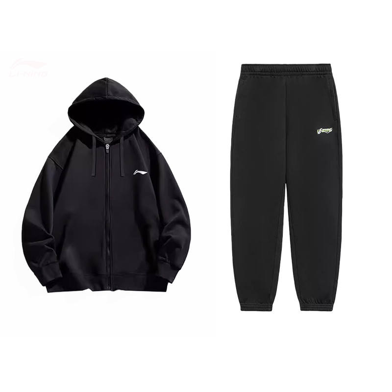 Li-Ning Li Ning Casual Sportswear Unisex Black