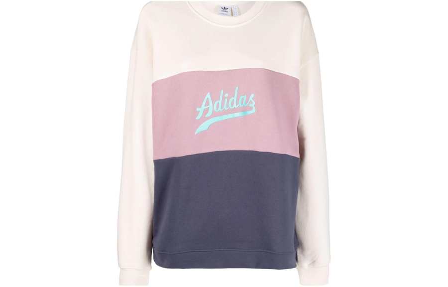 Adidas Adidas Sweatshirts Women's Multicolor Crew Neck Moderate Regular