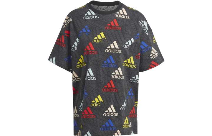 Adidas Adidas T Shirts Women's Black Crew Neck Moderate