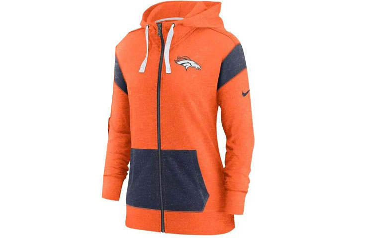 Nike Nike Sweatshirts Women's Orange Hooded Moderate Other