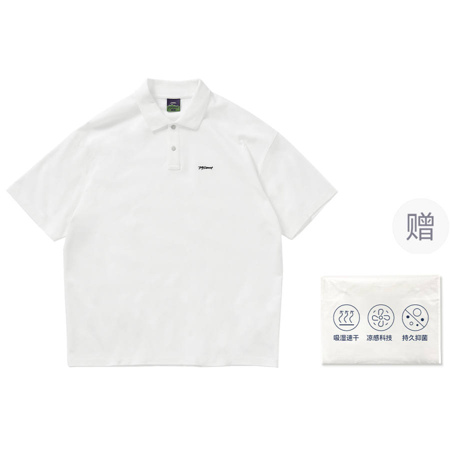 714STREET Polo Shirts Unisex Polo Collar Thin Straight Fit