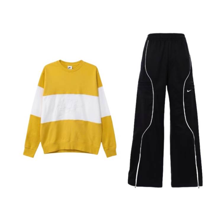 Nike Nike Sweatshirt Sets Unisex Crew Neck Moderate