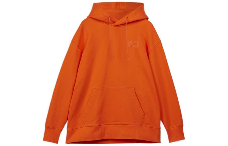 Y-3 Adidas Y 3 Classic Chest Logo Hoodie Orange