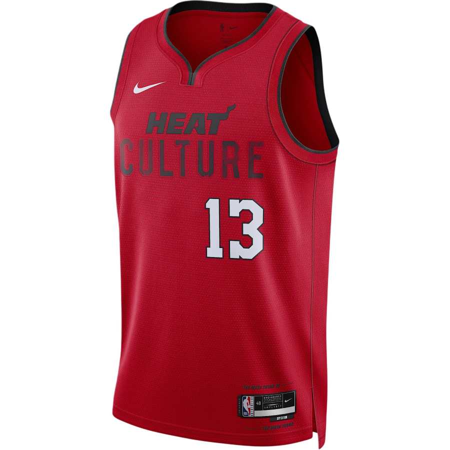 Nike Nike Bam Adebayo Miami Heat 2024/25 City Edition Men's Nike Dri FIT Nba Swingman Jersey